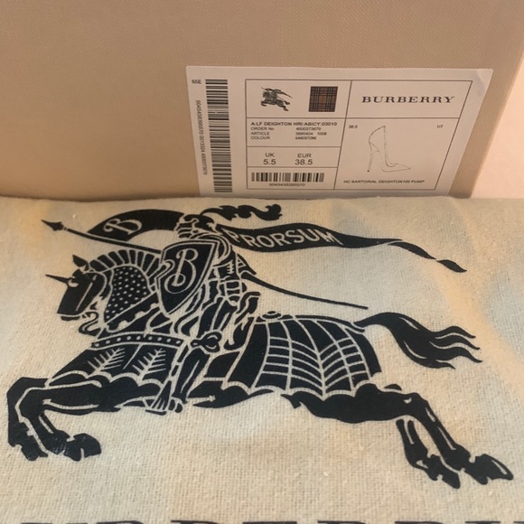 Authentic Burberry Prorsum Sartorial Deighton Pump - Picture 7 of 12